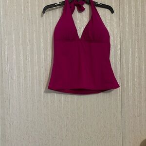 Elegant Pink Swim Top